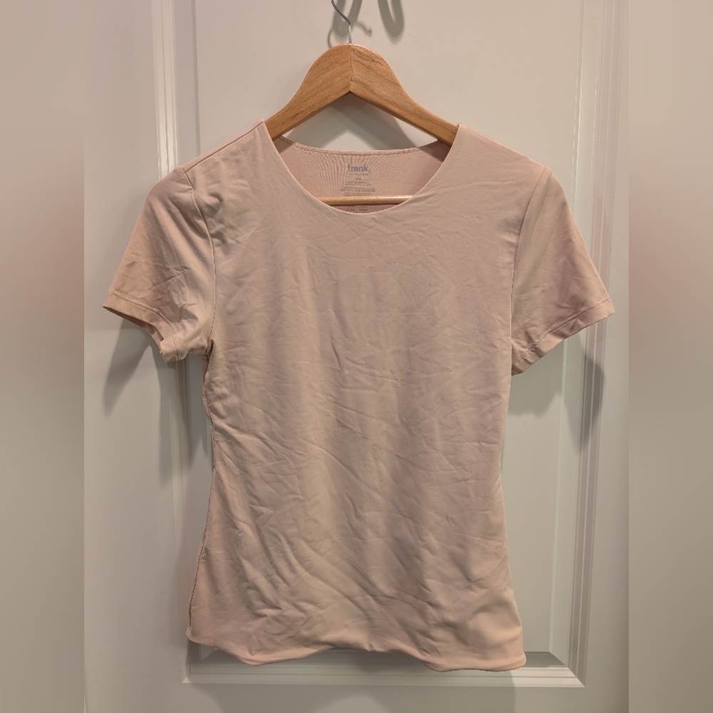 Frank & Oak Blush Short Sleeve Tee